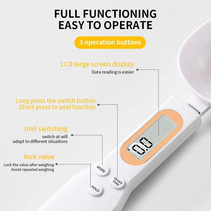 Homeroot SmartSpoon – Digital Measuring Spoon Scale